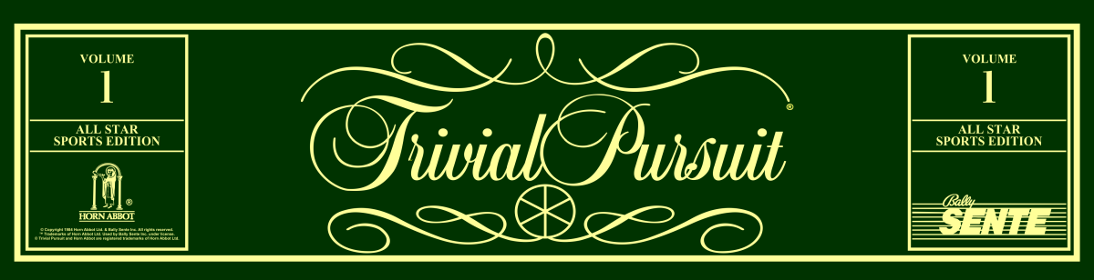 Trivial Pursuit — All Star Sports — Bally Sente